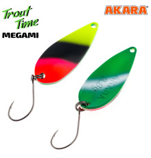 Блесна колеблющаяся Akara Trout Time Megami (3.8 гр) цвет 69