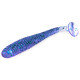 Силиконовые приманки Lucky John Pro Series Spark Tail 3,0in Z13, 7шт, виброхвост