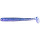 Силиконовые приманки Lucky John Pro Series Spark Tail 3,0in Z13, 7шт, виброхвост