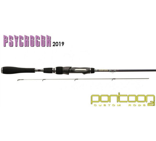 Спиннинг Pontoon 21 Psychogun, углеволокно, 2.49 м, тест 12-42, 184 г
