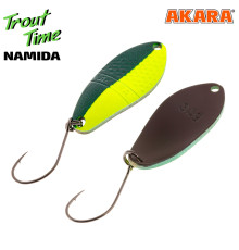 Блесна колеблющаяся Akara Trout Time Namida (3.5 гр) цвет 32