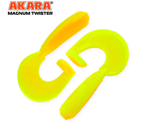 Силиконовые приманки Akara Magnum Twister 20 мм, цвет #84T, 8 шт.