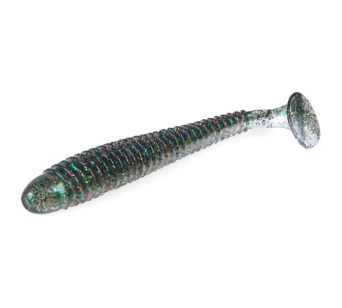 Силиконовые приманки Lucky John Pro Series Spark Tail 4,0in Z11, 5шт, виброхвост