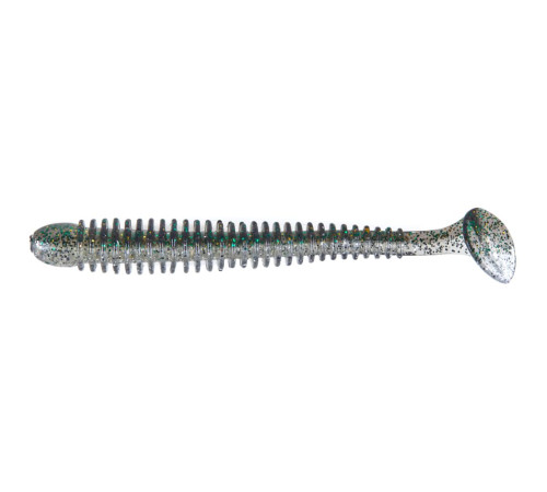 Силиконовые приманки Lucky John Pro Series Spark Tail 4,0in Z11, 5шт, виброхвост