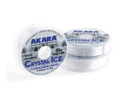 Леска Akara Сrystal Ice Сlear (30м), 0,22мм