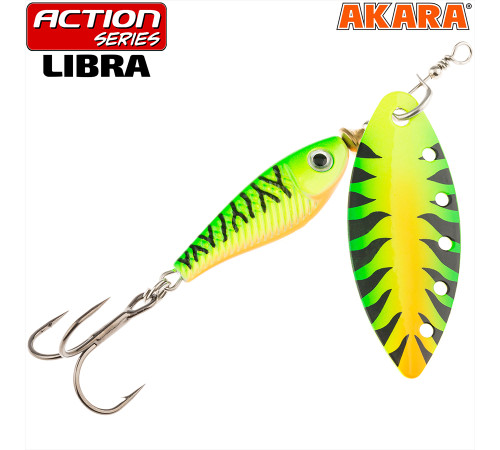 Блесна вертушка Akara Action Series Libra №2 (8 гр) цвет A28-3