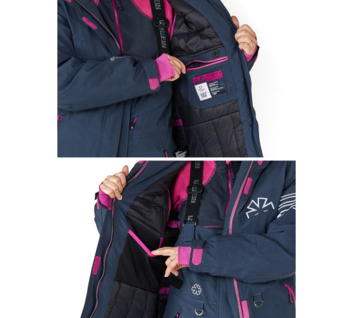 Куртка зимняя Norfin Women NORDIC Space Blue, размер S