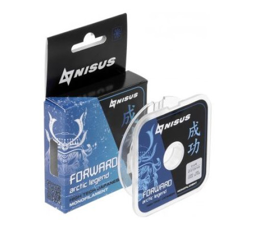 Леска Nisus Forward Arctic Legend Nylon Transparent (50 м), 0,148мм