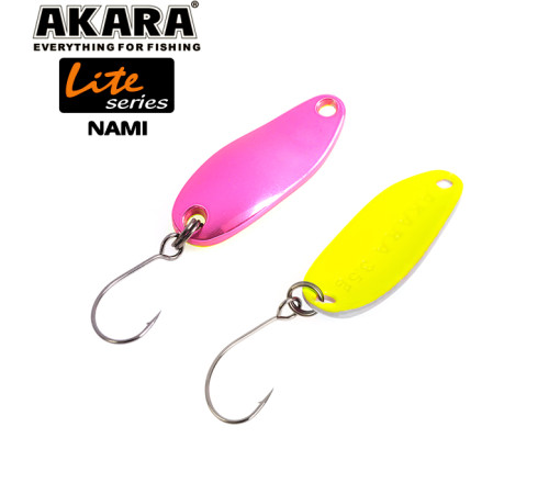 Блесна колеблющаяся Akara Lite Series Nami (2 гр) цвет PN-1
