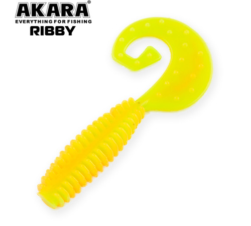 Силиконовые приманки Akara Ribby 60 мм, цвет #84T, 5 шт.