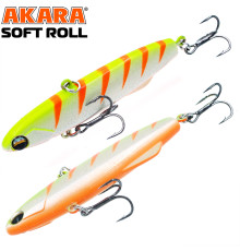 Воблер Akara раттлин Soft Roll 80, цвет A290