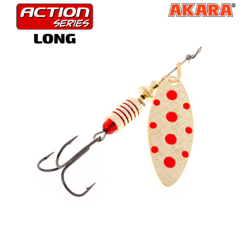 Блесна вертушка Akara Action Series Long №1+ (6.5 гр) цвет A04