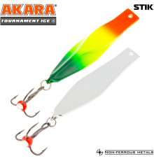 Блесна зимняя Akara Tournament Ice Stik, 8 гр цвет 86/Sil