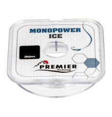 Леска PREMIER fishing MONOPOWER ICE Clear Nylon (30м), 0,12мм