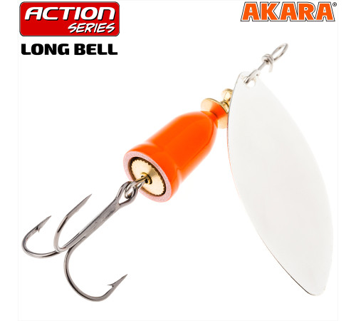 Блесна вертушка Akara Action Series Long Bell №1 (6 гр) цвет A19