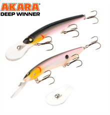 Воблер для троллинга Akara Deep Winner 125 F (цвет A62)