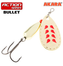 Блесна вертушка Akara Action Series Bullet №2 (6 гр) цвет A27