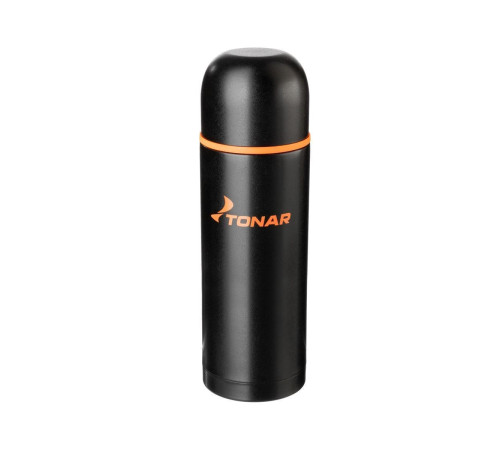 Термос TONAR 1000ML HS.TM-025  черный (дополн.пласт.чашка)