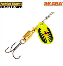 Блесна вертушка Akara Comet (6 гр) цвет 199