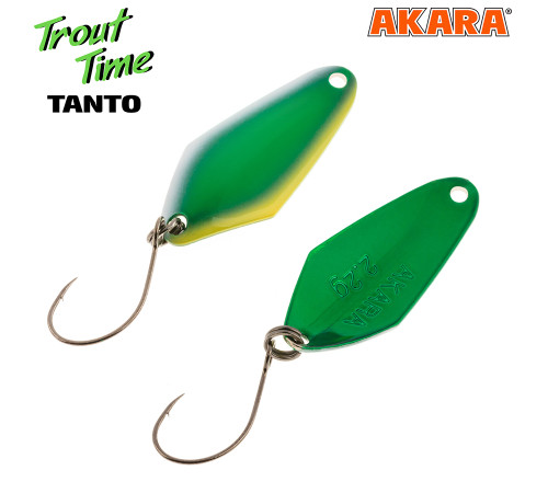 Блесна колеблющаяся Akara Trout Time Tanto (2.2 гр) цвет 53