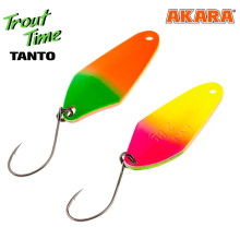 Блесна колеблющаяся Akara Trout Time Tanto (2.2 гр) цвет 41