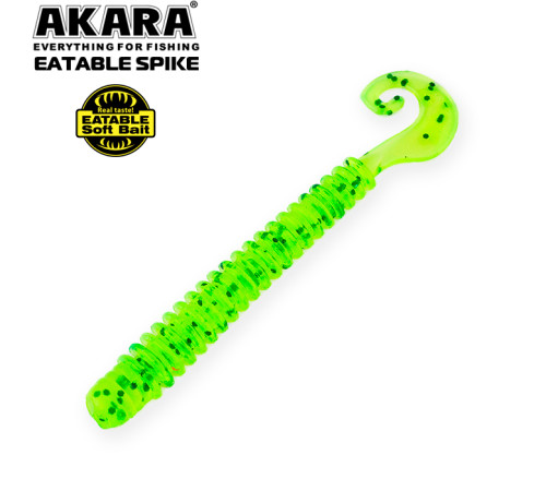 Силиконовые приманки Akara Eatable Spike 65 мм, цвет #418, 6 шт.