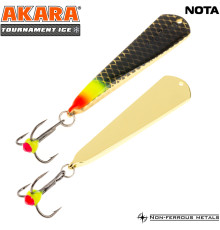 Блесна зимняя Akara Tournament Ice Nota, 3 гр цвет 28/Go