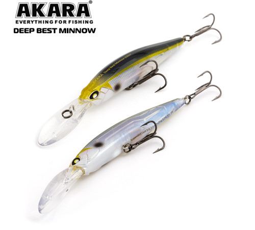 Воблер Akara Deep Best Minnow 100 SP (цвет A77)