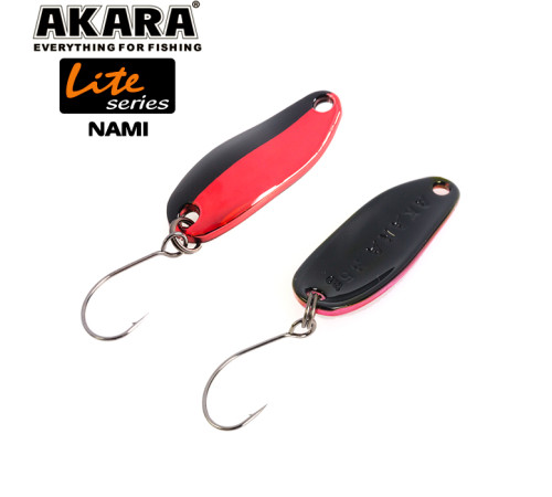Блесна колеблющаяся Akara Lite Series Nami (1.5 гр) цвет RED-6