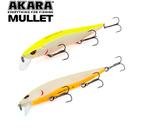 Воблер Akara Mullet 110 F (цвет A125)