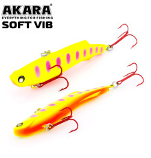 Воблер раттлин Akara Soft Vib 75 S (цвет A141)