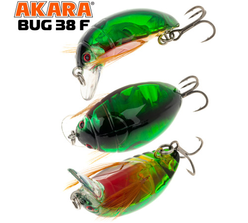 Воблер Akara Bug 38F (цвет 6)