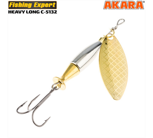 Блесна вертушка Akara Heavy Long (24 гр) цвет Go