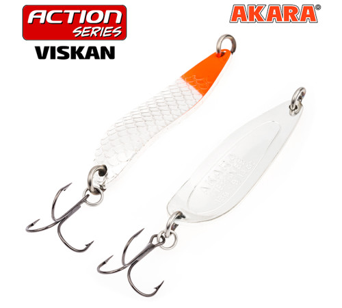Блесна колеблющаяся Akara Action Series Viskan 65 (18 гр) цвет AB88