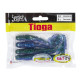 Силиконовые приманки Lucky John Pro Series TIOGA 3.9in Z13, 5шт, виброхвост