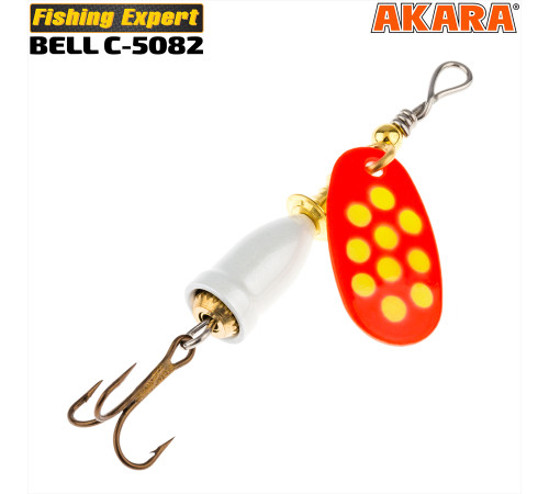 Блесна вертушка Akara Bell C-5082 (8 гр) цвет 206/SIL