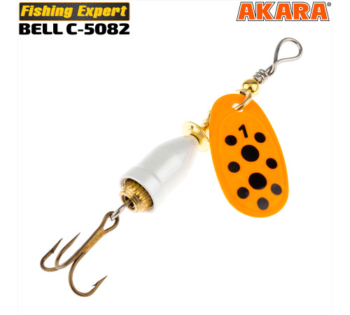 Блесна вертушка Akara Bell C-5082 (8 гр) цвет 208/SIL
