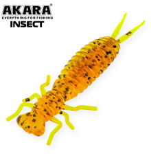 Силиконовые приманки Akara Insect 50 мм, цвет #417, 5 шт.