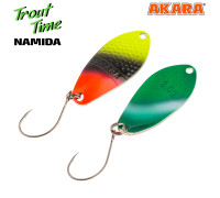 Блесна колеблющаяся Akara Trout Time Namida (3 гр) цвет 69