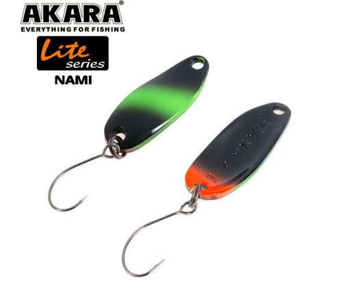 Блесна колеблющаяся Akara Lite Series Nami (2 гр) цвет GR-10