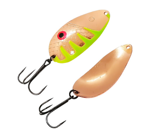 Блесна колеблющаяся Akara Expert Щучья 65 (12 гр) цвет 8/CU