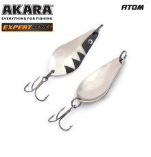 Блесна колеблющаяся Akara Атом Expert 65 (18 гр) цвет 13/SIL