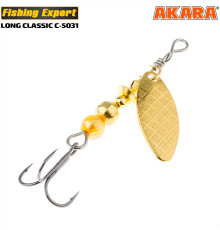 Блесна вертушка Akara Long C-5031 (6 гр) цвет Go116