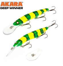 Воблер для троллинга Akara Deep Winner 125 F (цвет A69)