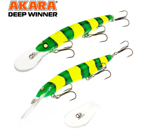 Воблер для троллинга Akara Deep Winner 125 F (цвет A69)