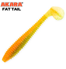 Силиконовые приманки Akara Fat Tail 96 мм,  цвет #464, 4 шт.