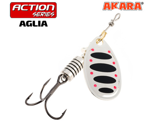 Блесна вертушка Akara Action Series Aglia №1 (4 гр) цвет A15