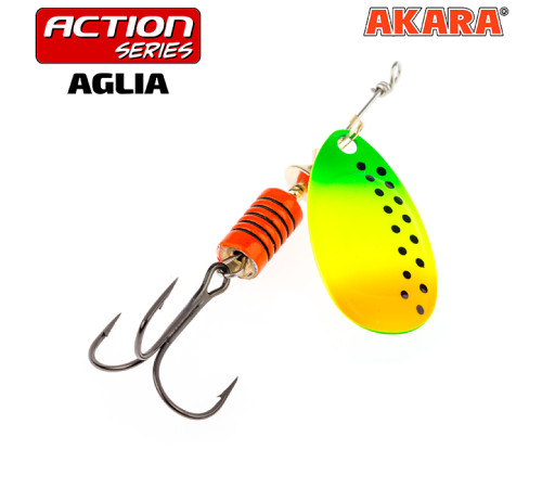 Блесна вертушка Akara Action Series Aglia №00 ( 1.5 гр) цвет A22