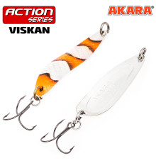 Блесна колеблющаяся Akara Action Series Viskan 80 (24 гр) цвет AB89