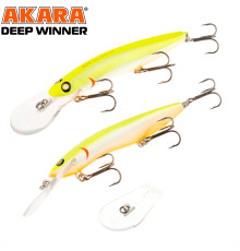Воблер для троллинга Akara Deep Winner 125 F (цвет A127)